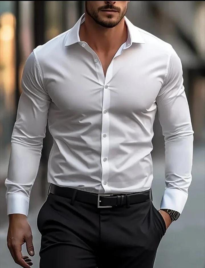 Chemise simple - الصورة 4