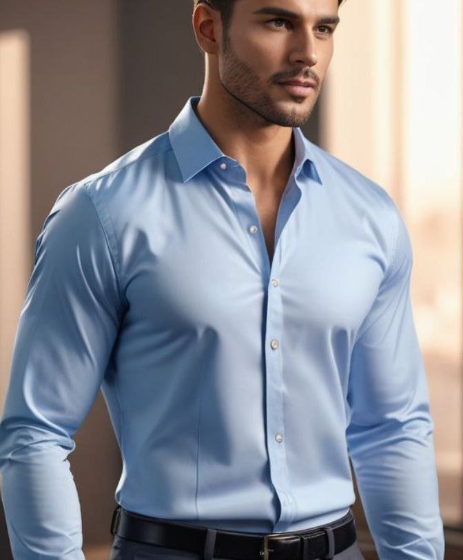 Chemise simple - الصورة 2